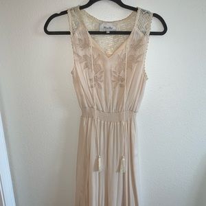 Cream dress